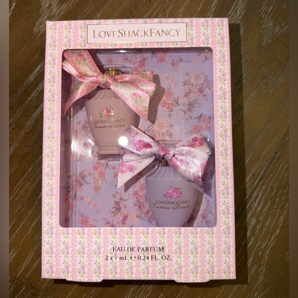 LoveShackFancy miniature eau de parfum gift set NEW